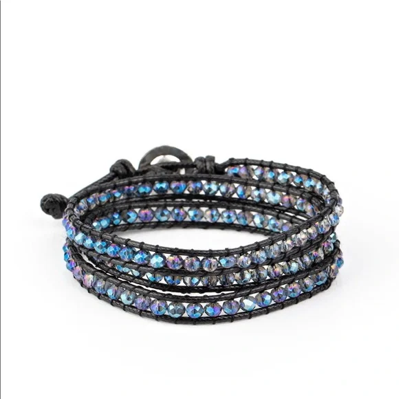What Goes Around - multi (black) - Paparazzi bracelet - Picture 2 of 4